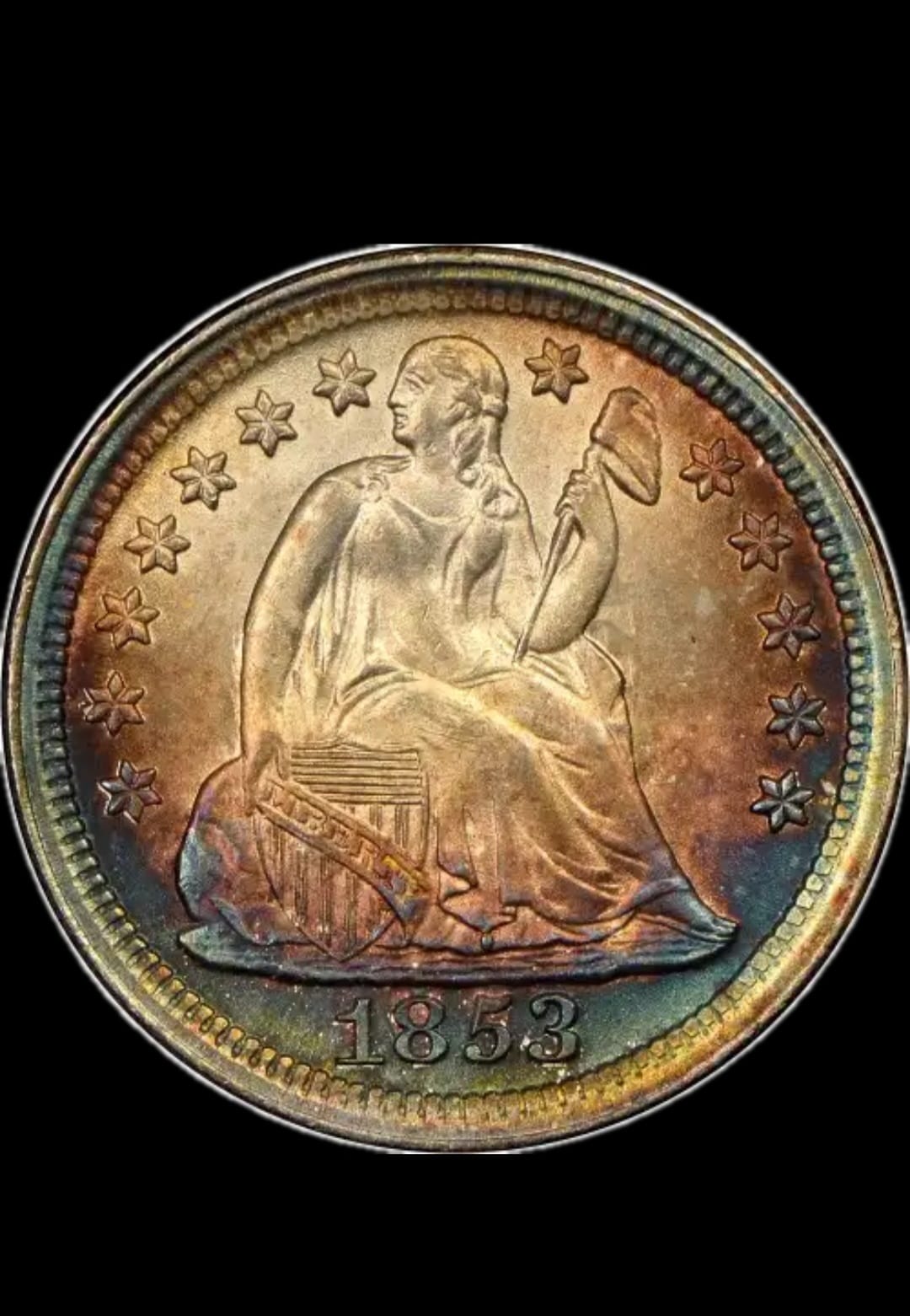One Dime 1853